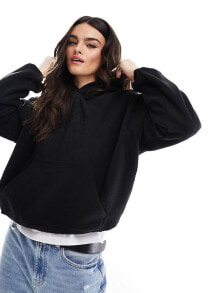 Купить женские толстовки и свитшоты The Couture Club: The Couture Club teddy fleece hoodie in black