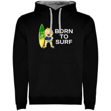 KRUSKIS Born To Surf Two-Colour Hoodie