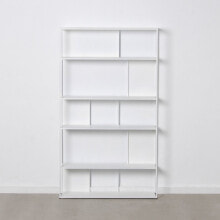 Shelves SQUARE 100 x 22 x 175 cm Metal White