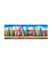 Trademark Global deborah Broughton Surf Byron surf Canvas Art - 27