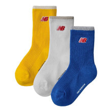 NEW BALANCE Patch Logo Midcalf Socks 3 Pairs