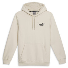 Puma Essentials Small Logo Hoodie Mens Beige Casual Outerwear 67805787 купить онлайн