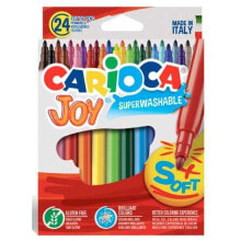 Купить фломастеры для рисования Carioca: CARIOCA Joy box marker pen of 24 assorted colors