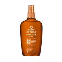 ECRAN Sunnique Bronzea Protective Oil+F30 200ml