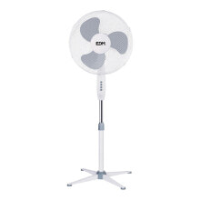 Freestanding Fan EDM White Grey 45 W