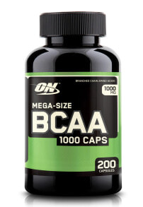 Amino Acids optimum Nutrition BCAA 1000 Caps -- 1000 mg - 200 Capsules