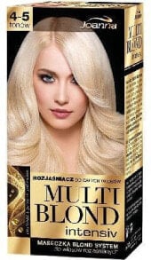 Краска для волос Joanna Multi Blond Intensiv Rozjaśniacz do całych włosów 4-5 tonów