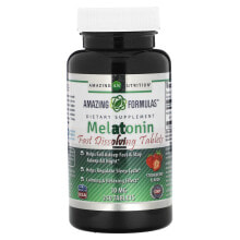 Melatonin, Strawberry, 10 mg, 120 Tablets