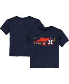 Nike toddler Boys and Girls Navy Houston Astros City Connect Graphic T-shirt