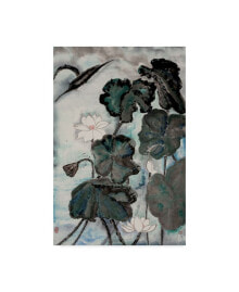 Trademark Global nan Rae Ua Ch Lotus Study with Blue Green I Canvas Art - 37