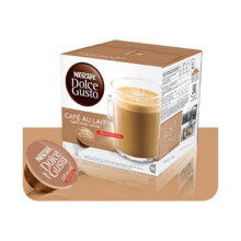 Капсулы для кофемашин кофе в капсулах Nescafe Dolce Gusto 97934 Caf Au Lait, 16 шт, без кофеина