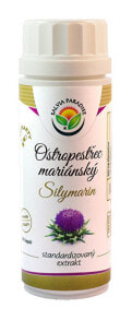 Растительные экстракты и настойки Ostropestřec - silymarin extract 100 capsules