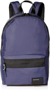 Мужские городские рюкзаки Мужской повседневный городской рюкзак фиолетовый Diesel, mens Discover-me Mirano rucksack, 15 cm x 44 cm x 30 cm