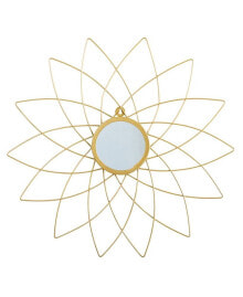 Flower Accent Wall Mirror, 26