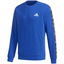 Мужской свитшот спортивный синий adidas Essentials Tape Sweatshirt M GD5449