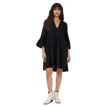 ONLY Thyra Peplon 3/4 Sleeve Dress