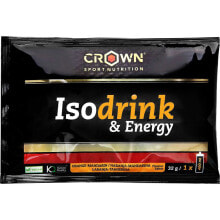 CROWN SPORT NUTRITION Energy Orange Isotonic Drink Powder Sachet 32g