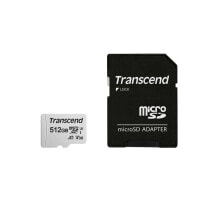 Купить карты памяти Transcend: Карта памяти Transcend microSDXC 300S 512GB.