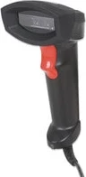 Manhattan Linear CCD Handheld Barcode Scanner - USB - 500mm Scan Depth - IP54 rating - Cable length 1.5m - Max Ambient Light 100,000 lux (sunlight) - Black - Three Year Warranty - Box - Handheld bar code reader - 1D - CCD - Code 11 - Code 128 - Code 32 - 