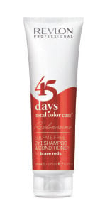 2in1 Shampoo und Conditioner für rote Nuancen - Revlon Professional Revlonissimo 45 Days Brave Reds