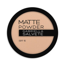 Gabriella Salvete Matte Powder SPF15 8 g puder für Frauen