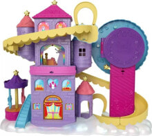 Купить кукольные домики для девочек Mattel: Mattel Tęczowy Park rozrywki Polly Pocket (GYK44) HBT13