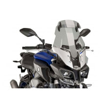 Запчасти и расходные материалы для мототехники PUIG Touring Plus Windshield With Visor Yamaha FZ-10/MT-10/MT-10 SP