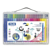 Фломастеры для рисования для детей mILAN Markers 5 mm 50 Units
