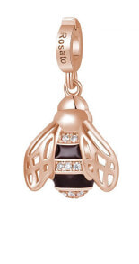 Женские ювелирные шармы bronze pendant with zircons Bee Storie RZ181
