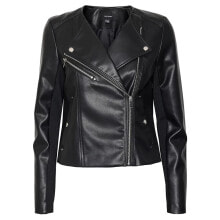 VERO MODA Riley Rio Short Leather Jacket