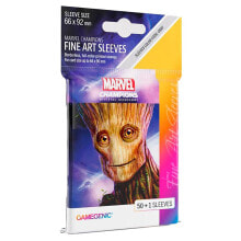 Настольные игры для компании gAMEGENIC Card Sleeves Marvel Champions Groot 66x92 Mm