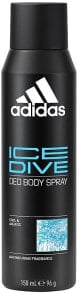 Adidas Ice Dive Cool & Aquatic Deo Body Spray - Parfümiertes Körperspray