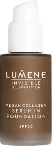 "Невидимая иллюминация Веганский коллагеновый сыворотка-основа с SPF30" Lumene Invisible Illumination Vegan Collagen Serum in Foundation SPF30 купить онлайн