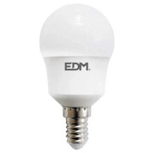 EDM Spherical LED Bulb E14 8.4W 940 Lumens 6400K