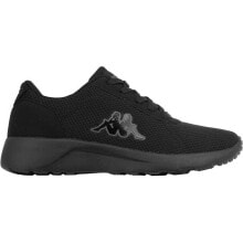Мужская спортивная обувь для бега Мужские кроссовки спортивные для бега черные текстильные низкие  Kappa Tunes OC