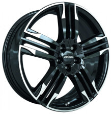 Колесный диск литой Ronal R58 jetblack-white rim 8x20 ET50 - LK5/114.3 ML82