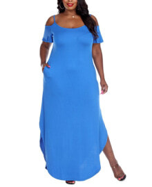 Синие женские платья