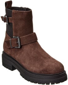 Купить коричневые женские высокие ботинки Blondo: Blondo Ginny Waterproof Suede Bootie Women's