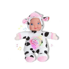 Baby doll Reig Musical Plush Toy 35 cm Cow