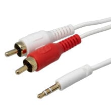 EUROCONNEX 689 /M Jack To RCA Cable 1x2 M 1.5 m 3.5 mm