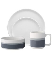 ColorStax Stripe Place Setting, 4 Piece