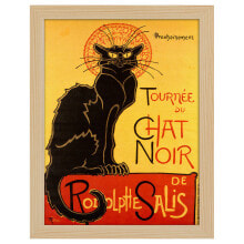 Bilderrahmen Poster Tournée du Chat Noir