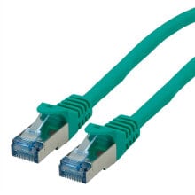 Кабели и разъемы для аудио- и видеотехники ROLINE CAT.6a S/FTP сетевой кабель 20 m Cat6a S/FTP (S-STP) Зеленый 21.15.2839