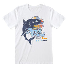 HEROES Official Jaws Amity Shark Tours Short Sleeve T-Shirt