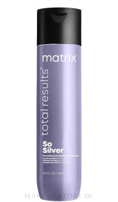 Shampoo zur Neutralisierung unerwünschter Gelb-Reflexe - Matrix Total Results Color Obsessed So Silver Shampoo