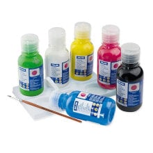 MILAN Box 6 Bottles 125ml Poster Paint