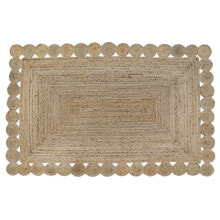 Carpet DKD Home Decor Jute Brown 200 x 290 x 1 cm