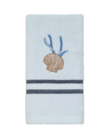 Avanti blue Lagoon Ombre Seashells Fingertip Towel, 11