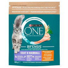 PURINA NESTLE Purina One Coat And Hairball Rich In Chicken Cats Adult 800g Cat Feed