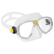 Masks and snorkels for scuba diving